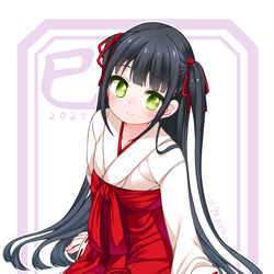 This is a pixiv picture whose title is 2025年もよろしくお願いします！.