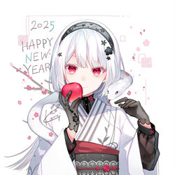 This is a pixiv picture whose title is 2025.
