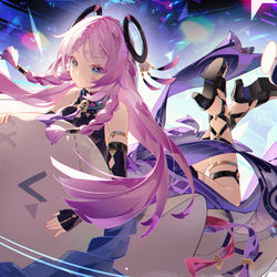 This is a pixiv picture whose title is 茜特菈莉.