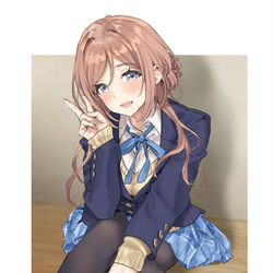This is a pixiv picture whose title is この子気になるわ.