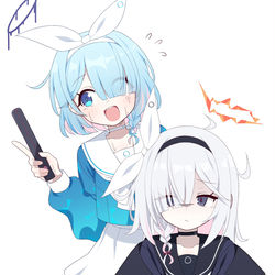 This is a pixiv picture whose title is アロナ&プラナ.