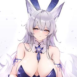 This is a pixiv picture whose title is バニー信濃さん.
