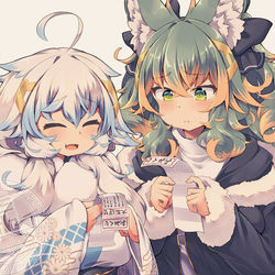 This is a pixiv picture whose title is 「あたしいっつも引き悪いんだよなぁ…」.