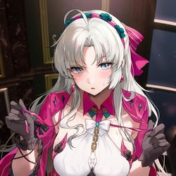 This is a pixiv picture whose title is 😳💗.