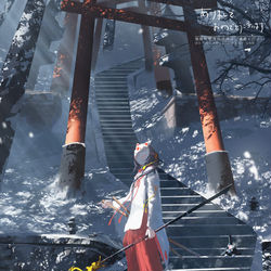This is a pixiv picture whose title is 出日を望む.
