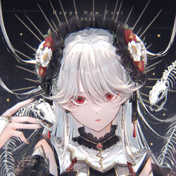 This is a pixiv picture whose title is 2025.