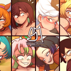 This is a pixiv picture whose title is NEW DRAWS!!!.