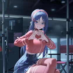 This is a pixiv picture whose title is mita.