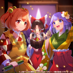 This is a pixiv picture whose title is 東方鈴奈庵.