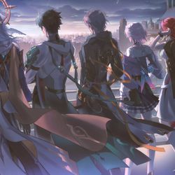 This is a pixiv picture whose title is hsr log 2.