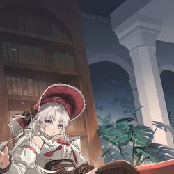 This is a pixiv picture whose title is Carlotta.