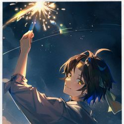 This is a pixiv picture whose title is Fleeting.
