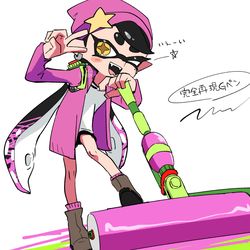 This is a pixiv picture whose title is イカ.