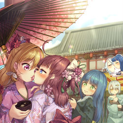 This is a pixiv picture whose title is おしるこの味.