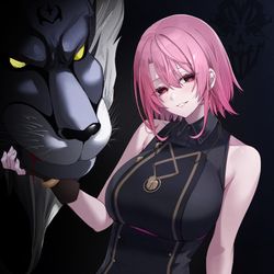 This is a pixiv picture whose title is 最低最悪.