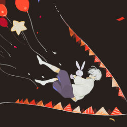 This is a pixiv picture whose title is エンドレスフィナーレ/吐息.