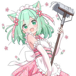 This is a pixiv picture whose title is 大掃除！.