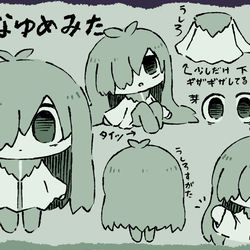 This is a pixiv picture whose title is いやなゆめみた.