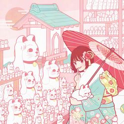 This is a pixiv picture whose title is 新年.