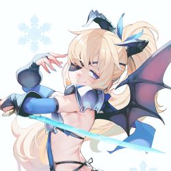 This is a pixiv picture whose title is ギロチン.