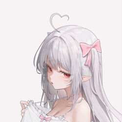 This is a pixiv picture whose title is 妹のミルク.