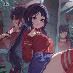 This is a pixiv picture whose title is 何がなくしたの？.