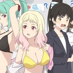 This is a pixiv picture whose title is 鬼塚夏美.
