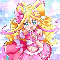 This is a pixiv picture whose title is キュアアイドル♪.