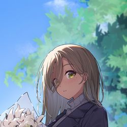 This is a pixiv picture whose title is 长发Rupa🥰.