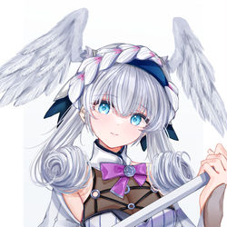 This is a pixiv picture whose title is メリアちゃん.