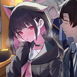 This is a pixiv picture whose title is 結婚しよっか♡.