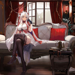 This is a pixiv picture whose title is 珂莱塔（补全上一张）.