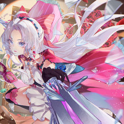 This is a pixiv picture whose title is カルロッタ.