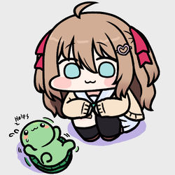 This is a pixiv picture whose title is Neuro-sama.