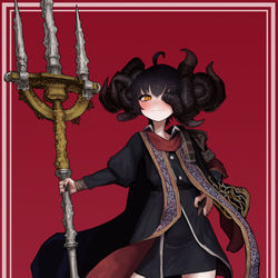 This is a pixiv picture whose title is モーグちゃん.
