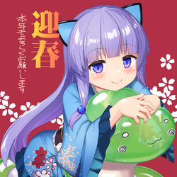 This is a pixiv picture whose title is 迎春2025.