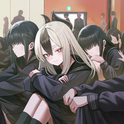 This is a pixiv picture whose title is kayoko.