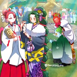 This is a pixiv picture whose title is 2025年🐍明けましておめでとうございます。.