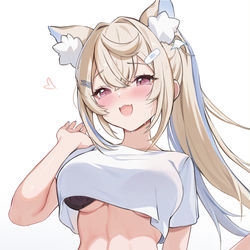 This is a pixiv picture whose title is Fuwawa 💪.
