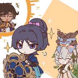 This is a pixiv picture whose title is 新しい髪型.