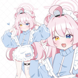 This is a pixiv picture whose title is ジャージメイドホシノちゃん !.