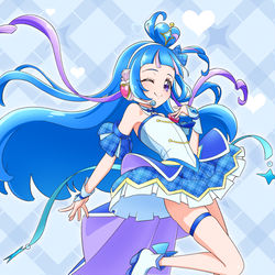 This is a pixiv picture whose title is キュアウインク✨.