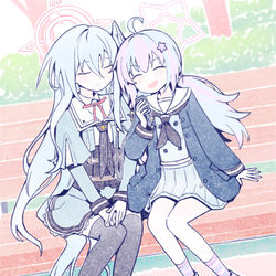 This is a pixiv picture whose title is スズミ&レイサ.