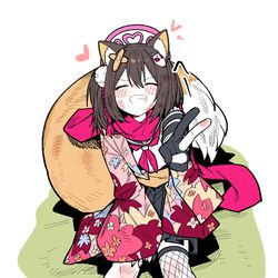 This is a pixiv picture whose title is イズナは楽しい.