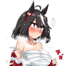 This is a pixiv picture whose title is たまにサラシの時あるといいよね.
