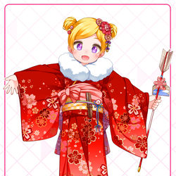 This is a pixiv picture whose title is エミリー誕生日絵2025.
