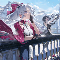 This is a pixiv picture whose title is カルロッタ.