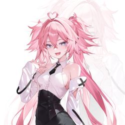 This is a pixiv picture whose title is OC.