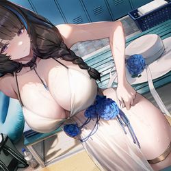 This is a pixiv picture whose title is Mary.