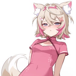 This is a pixiv picture whose title is Mococo 🐾.